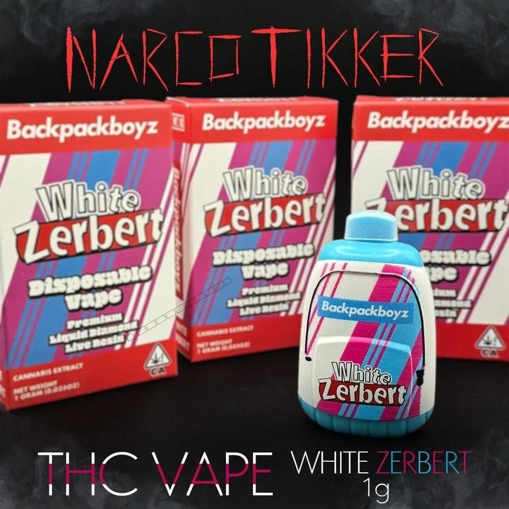 THC Vape 1G 🍐 WHITE GUAVA by BackpackBoyz